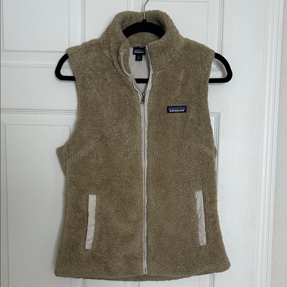 Patagonia Beige Sherpa Vest